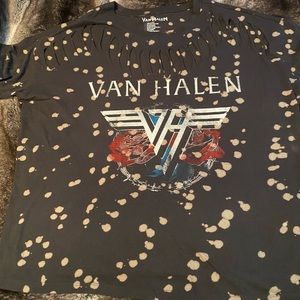 Distressed VanHalen Shirt